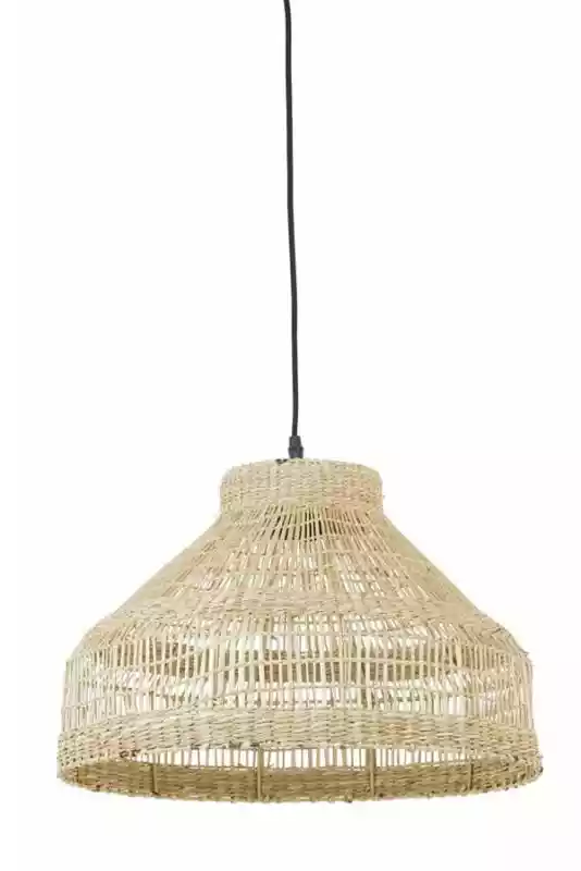 Lampa wisząca Latika 45x30 cm naturalna Light&Living ceny i opinie