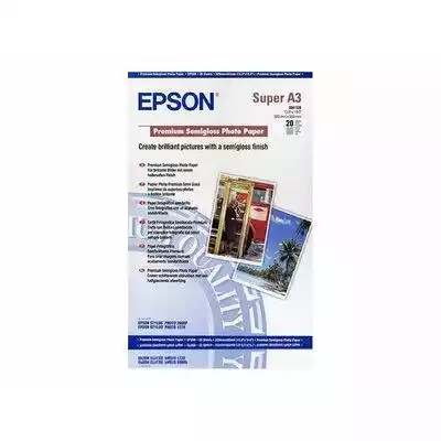 Papier fotograficzny Epson C13S041328 20 Podobne : Papier do drukarki Epson Premium Glossy Photo Paper 255g 30ark - 208888