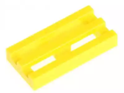 Lego Płytka gril 1x2 2412b żółta 2 szt.