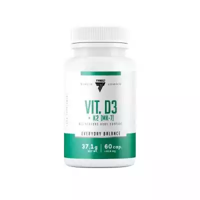 Opis vit d3 k2 vit d3 k2 mk to suplement diety zawierający witaminy witaminy pomagają utrzymaniu zdrowych kości witamina pomaga prawidłowym funkcjonowaniu mięśni układu odpornościowego porcja produktu zalecana do spożycia ciągu dnia to kapsułka