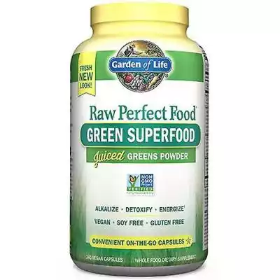 Garden of Life Perfect Food Raw, 15 pkt  Podobne : Garden of Life Vitamin Code, surowy dla mężczyzn 75 kapsli (opakowanie 1 szt.) - 2766331
