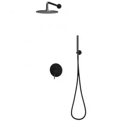 System prysznicowy podtynkowy czarny Y Podobne : Zestaw prysznicowy podtynkowy OMNIRES Armance SYS AM10 deszczownicą - 1433711