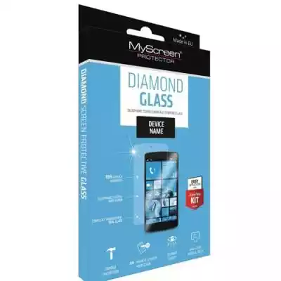 MyScreen Protector Diamond Glass Iphone  Allegro/Elektronika/Telefony i Akcesoria/Akcesoria GSM/Folie i szkła ochronne