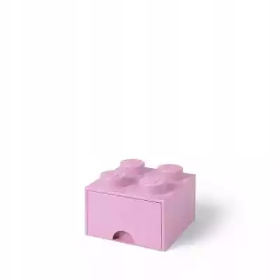 40051738 Pojemnik Lego Szufladki 4 jasnoróżowy Poz