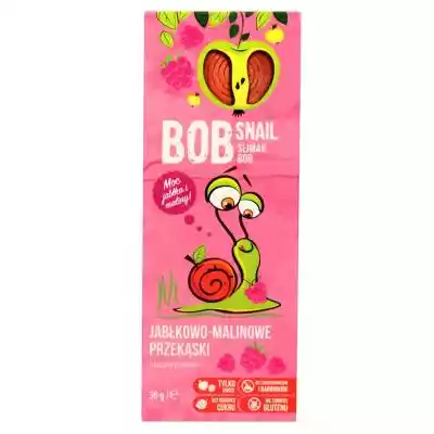 Bob Snail - Jabłkowo malinowe przekąsk B Podobne : BOB SNAIL Przekąska jabłkowo-wiśniowa 30 g - 250459