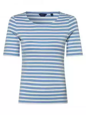 Gant - T-shirt damski, niebieski Kobiety>Odzież>Koszulki i topy>T-shirty