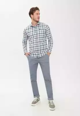 Męskie spodnie typu chino, Regular Fit,  linie