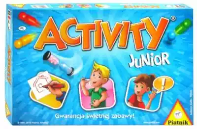 Piatnik Activity Junior Allegro/Kultura i rozrywka/Gry/Towarzyskie/Planszowe/Logiczne i edukacyjne