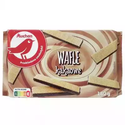 Auchan - Wafelki kakaowe Podobne : Auchan - Wafelki śmietankowe - 231733