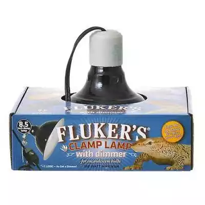 Fluker's Lampa zaciskowa Flukers ze ście Podobne : Fluker's Flukers Ultra Deluxe Premium Heat Mat, Mini - 4 W (Mini Zbiorniki) (Pakiet 1) - 2904833