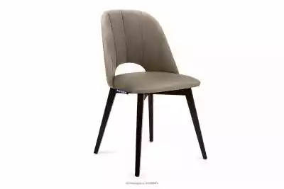 Krzesło do salonu beżowe BOVIO Meble tapicerowane > Krzesła > Krzesła kuchenne