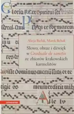 Karmelitański Graduale de sanctis z przełomu XVII i XVIII wieku,  przechowywany w Bibliotece Karmelitów na Piasku w Krakowie,  to intrygujący przykład księgi,  której multimedialna - mówiąc językiem współczesnym - treść oddziałuje na słuch,  wzrok i intelekt odbiorców. Zabytek ten z jednej