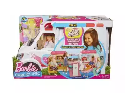 MATTEL - Barbie Karetka mobilna ze światłem i dźwiękiem FRM19