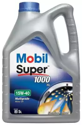 Olej MOBIL Mobil Super 1000 X1 15W-40 (5 Podobne : Olej do silników dwusuwowych Supermax 2T mix 0,1 l - 2069790