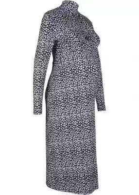 Sukienka ciążowa midi Podobne : BRITA Sukienka midi z podwyższonym stanem - BORDOWA - 983925