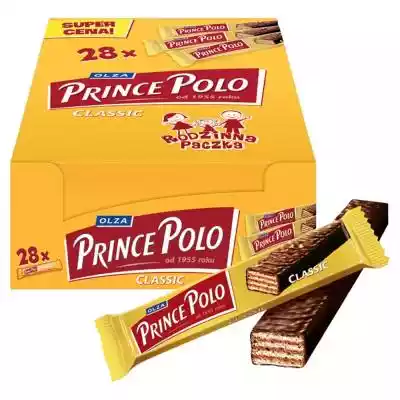Prince Polo Classic Kruchy wafelek z kre batony wafle