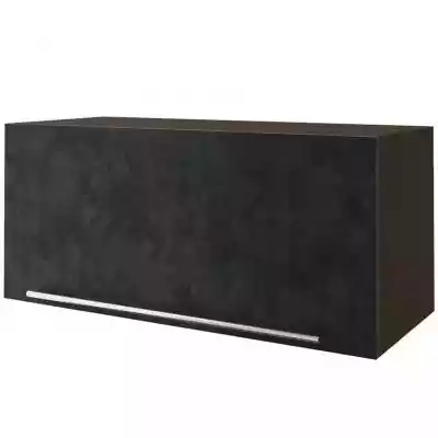 Szafka kuchenna Malmo Ares black W4B/80  Podobne : Szafka RTV z półkami i szufladami dekor drewna MALTE BRUN - 160365