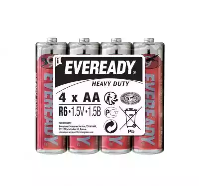 Eveready - Bateria EVEREADY RED HD AA R6 wyposazenie