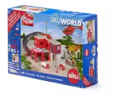 Siku World Remiza strażacka Zabawki/Pojazdy/Garaże i parkingi