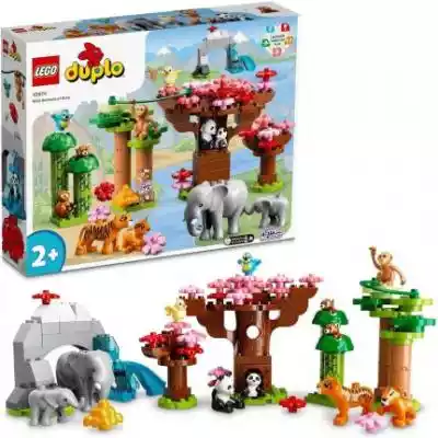 LEGO DUPLO 10974 Dzikie zwierzęta Azji Podobne : Dzikie stwory. Sztuka wychowywania chłopców - 375063
