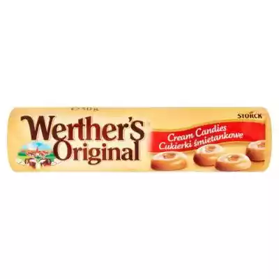 Werther's Original Cukierki śmietankowe  Podobne : Carrefour Original Wiśnia w belgijskiej czekoladzie 80 g - 876522