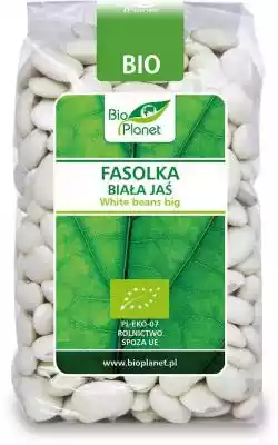Opis produktuEkologiczna fasolka biała Jaś jest szczególnie znana jako główny składnik popularnej na polskich stołach 