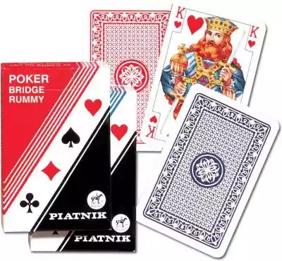 Piatnik Karty Poker - Brydż pojedyncza t Podobne : Piatnik Gra Lama Express (PL) - 264726