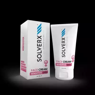 SOLVERX Sensitive Skin Krem do twarzy do cery wrażliwej  50ml  Krem do twarzy przeznaczony do skóry wrażliwej dla kobiet. Formuła kremu została wzbogacona innowacyjnym kompleksem olejów z wiesiołka,  lnianego,  słonecznikowego z oliwą z oliwek. Takie rozwiązanie zapewnia