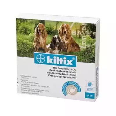BAYER Kiltix Obroża przeciw pchłom i kle Artykuły dla psów i kotów/Preparaty na pasożyty