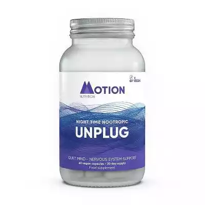 Motion Nutrition Unplug Capsules: Kojąca mieszanka ekstraktów ziołowych i minerałów Unplug odciąga Twój umysł