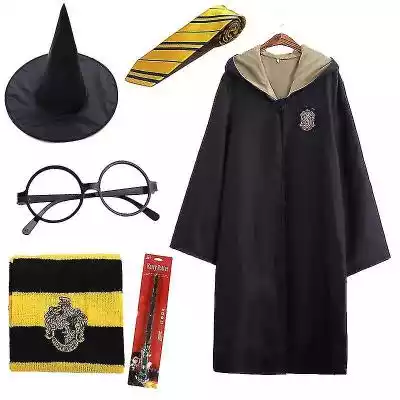 7 sztuk / zestaw Harry Potter Cosplay Ma Podobne : Harry Potter 6szt Zestaw Magic Wizard Cosplay Fancy Dress Cape Cloak Costume żółty S - 2712493
