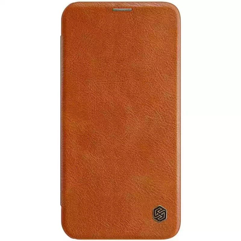 Nillkin Etui Qin Leather Apple iPhone 12/12 Pro Brązowe  ceny i opinie