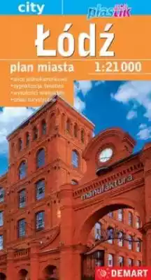 Plan miasta Łódź 1:21000 Książki > Przewodniki i mapy > Polska