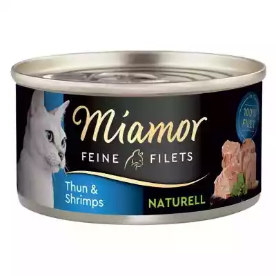 Miamor Feine Filets Naturelle, 6 x 80 g  Podobne : Miamor Pastete, 12 x 85 g - Rybny mix - 337020