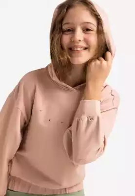 Różowa bluza dziewczęca oversize B-MILEY dziewczynka