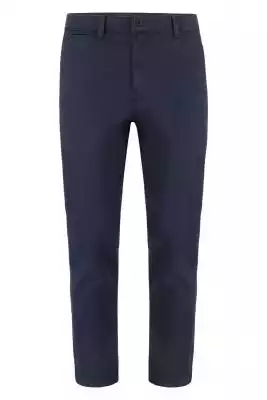 Granatowe spodnie męskie chinosy z paski Podobne : Granatowe spodnie typu palazzo SD31 (granatowy) - 126868