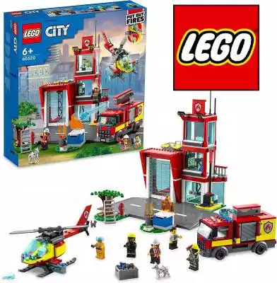 Lego City Straż Pożarna 60320 Remiza Str serie gniazd i wlacznikow