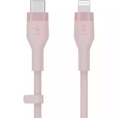 Kabel USB Typ-C - Lightning BELKIN Silic Podobne : iPhone 14 Plus 256GB 5G Fioletowy - 52040