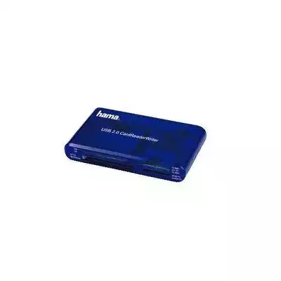 CZYTNIK KART 35w1 USB 2.0 HAMA Podobne : Czytnik kart HAMA Slim Srebrny - 1446793