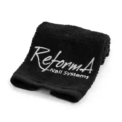 Ręcznik z logo ReformA, czarny