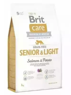 Brit Care Grain-Free Senior & Light Salm Podobne : Brit Care Junior Large Breed Salmon & Potato - sucha karma dla psa 12kg - 44580