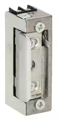 Elektrozaczep symetryczny z blokadą do zdalnego otwierania drzwi lewych,  prawych oraz dwuskrzydłowych.