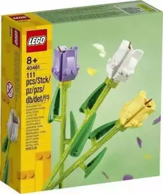 Lego Okolicznościowe 40461 Tulipany Nowe Podobne : Lego nowe tor tory szare pociąg torowisko 53401 - 3263206