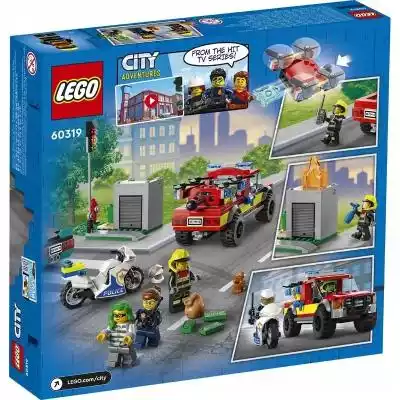 Lego City 60319 Akcja strażacka i policy Podobne : Lego City 60319 Akcja strażacka i policyjny - 3094009