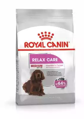 Royal Canin Medium Relax Care karma such Podobne : Royal Canin Medium Puppy - sucha karma dla szczeniąt ras średnich 15kg - 44597