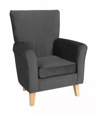 Fotel Bristol z Wysokim Oparciem Welur Allegro/Dom i Ogród/Meble/Salon/Fotele