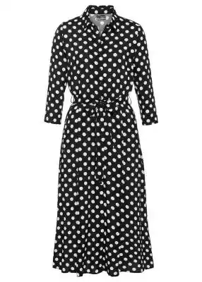 Sukienka midi w groszki Podobne : Sukienka midi z ażurowym haftem - 450315