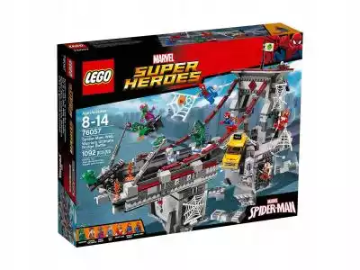 Lego Marvel 76057 Spiderman: Pajęczy woj Podobne : Lego Wojownik Ruchome Czesci - 3074643