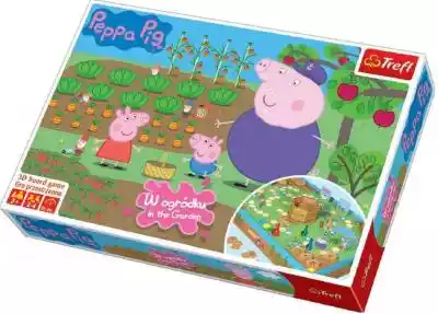 Gra planszowa TREFL W ogródku Peppa Pig  Podobne : Gra planszowa TREFL Boom Boom - Śmierdziaki 01910 - 1385969