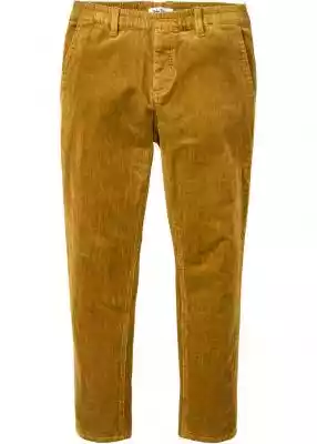 Spodnie chino sztruksowe z gumką w talii Podobne : Spodnie chino Regular Fit z wygodnym paskiem, Straight - 445324